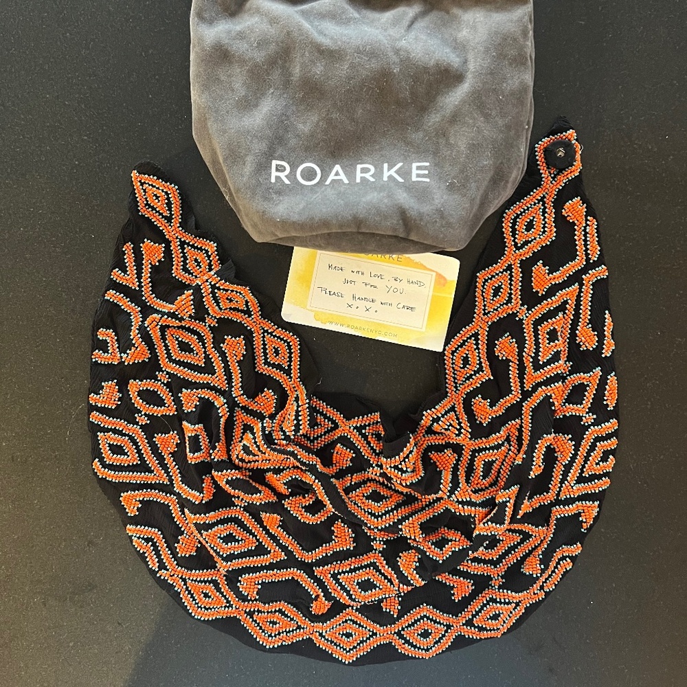 Roarke hand beaded necklace